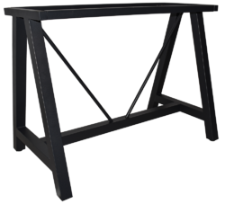 BAR A FRAME 1200MM 900H - BLACK