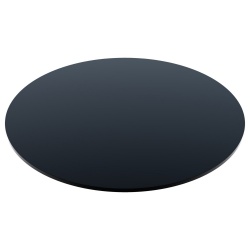 Compact-Laminate-Top-Round-Black