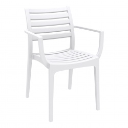 dining-artemis-armchair-white-front-side