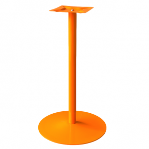 Coral-Round-BAR-Table-Base-Orange