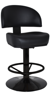 MACAU GAMING STOOL DISC BLACK