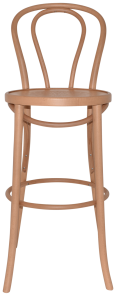 PRINCESS STOOL 750MM NATURAL