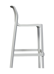 NET 650MM WHITE STOOL