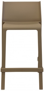 TRILL 650MM TAUPE STOOL