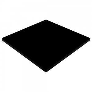Werzalit-by-Gentas-Square-Table-Top-Black