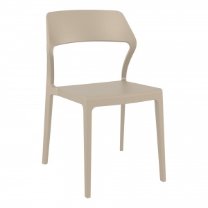 cafe-plastic-outdoor-snow-chair-taupe-front-side