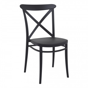 cafe-polypropylene-cross-chair-black-front-side