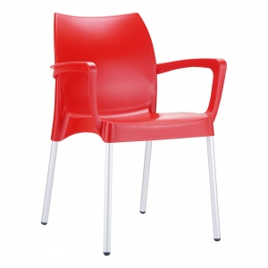 commercial-polypropylene-dolce-chair-red-front-side
