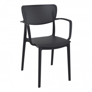 polypropylene-hospitality-seating-loft-armchair-black-front-side