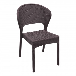 resin-rattan-outdoor-daytona-chair-brown-front-side