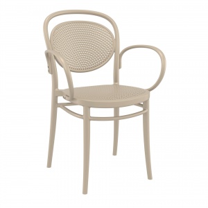 restaurant-plastic-dining-marcel-xl-armchair-taupe-front-side